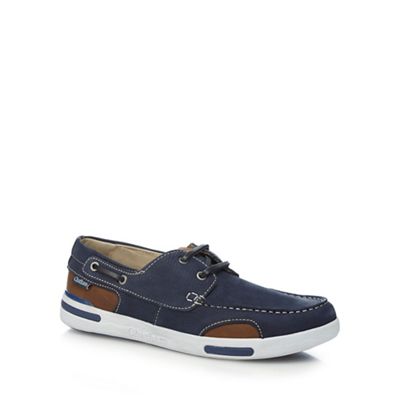 Navy 'Bounce' boat shoes